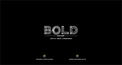 Desktop Screenshot of boldmagazine.lu